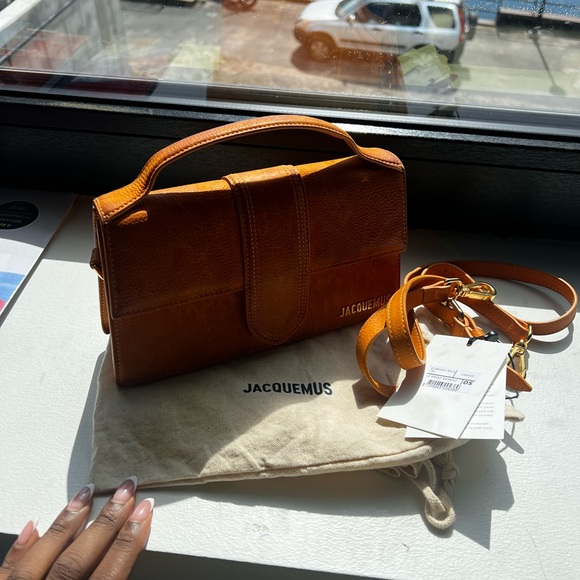 JACQUEMUS LE GRAND BAMBINO (ORANGE) - Picture 3 of 7